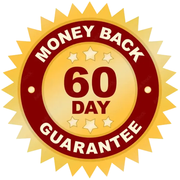 Sugar Defender 60-Day Money Back Guarantee badge